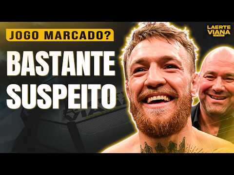 MUITO ESTRANHO: EXISTE UMA CLARA SUSPEITA QUE O UFC ARMOU A CASINHA PARA O RETORNO DE CONOR MCGREGOR background