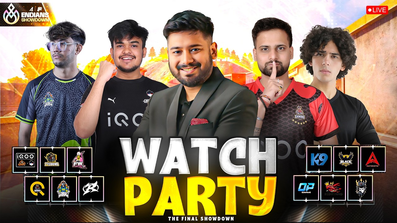 Watch Party Grand Finals | RNX Acadamy Trails #freefire #freefirelive #gyangaming