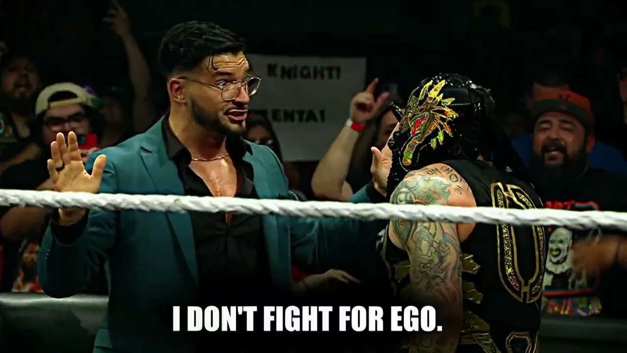 Penta Fires Back at Ethan Page in Fiery Message Ahead of SNME Title Clash | RAW May 18, 2026 background