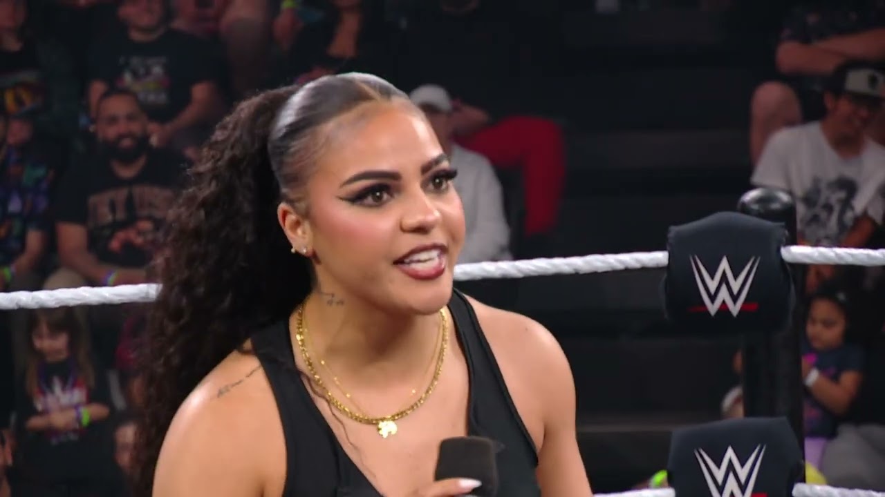 FULL SEGMENT: 1080pHD WWE NXT 03/03/26 Blake Monroe & Jaida Segment background