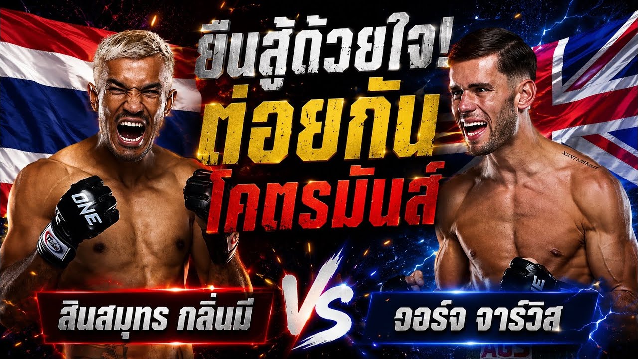 ยืนสู้ด้วยใจ! ต่อยกันโคตรมันส์ สินสมุทร กลิ่นมี vs จอร์จ จาร์วิส