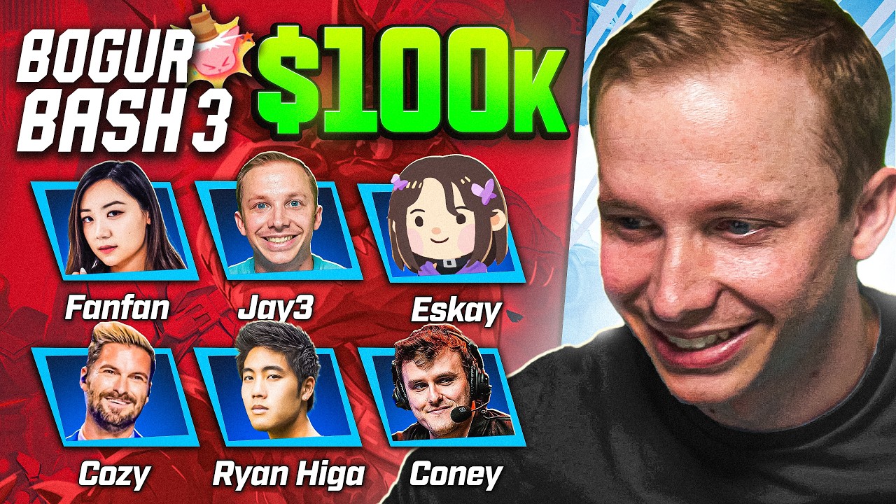 I Played In The $100,000 Bogur Bash Tournament in Marvel Rivals!