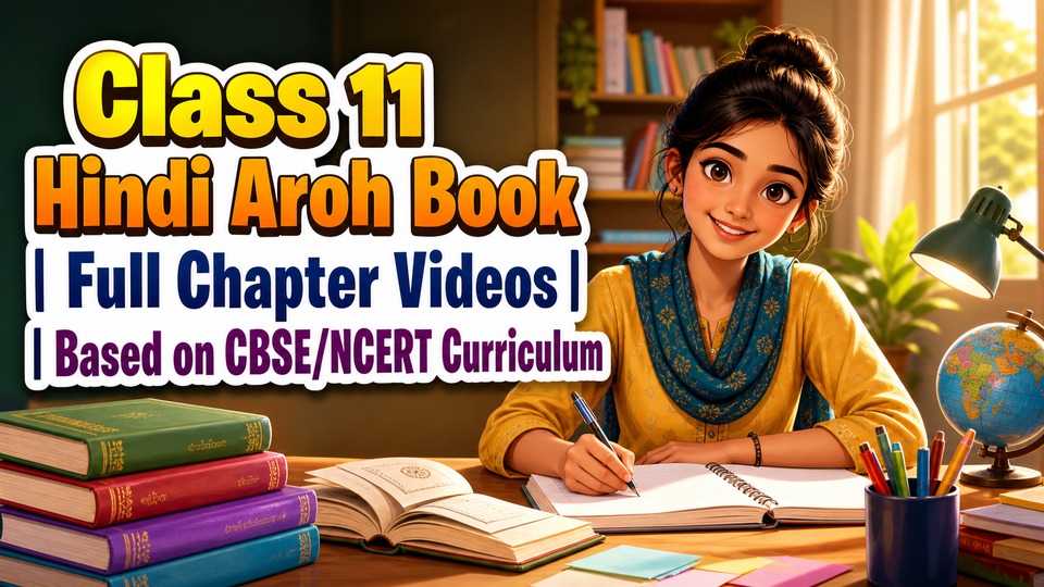 Class 11 Hindi Aroh Book | Full Chapter Videos | Based on CBSE/NCERT Curriculum