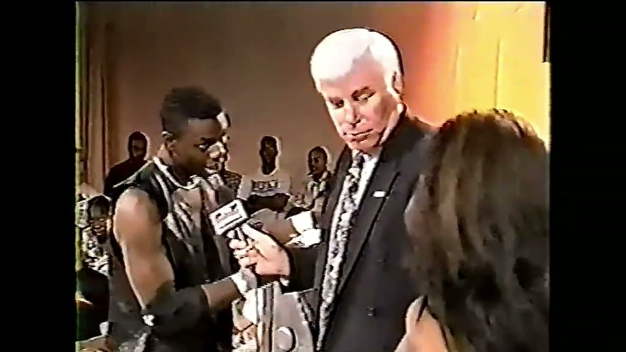 Derrick King shoots his shot with Jackie..... AGAIN! - Power Pro Wrestling Ep. 5 (5/9/98) background