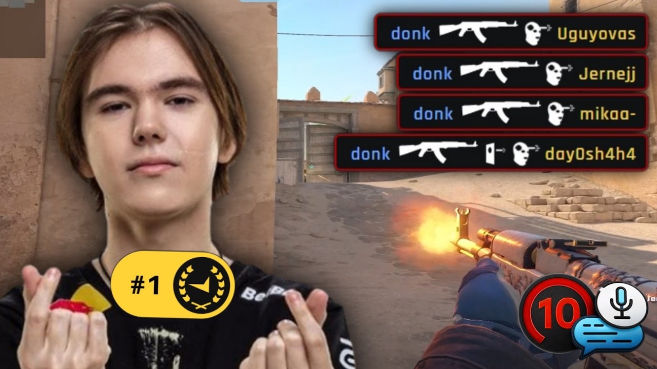 donk Makes High Elo Games Look Easy | CS2 Highlights