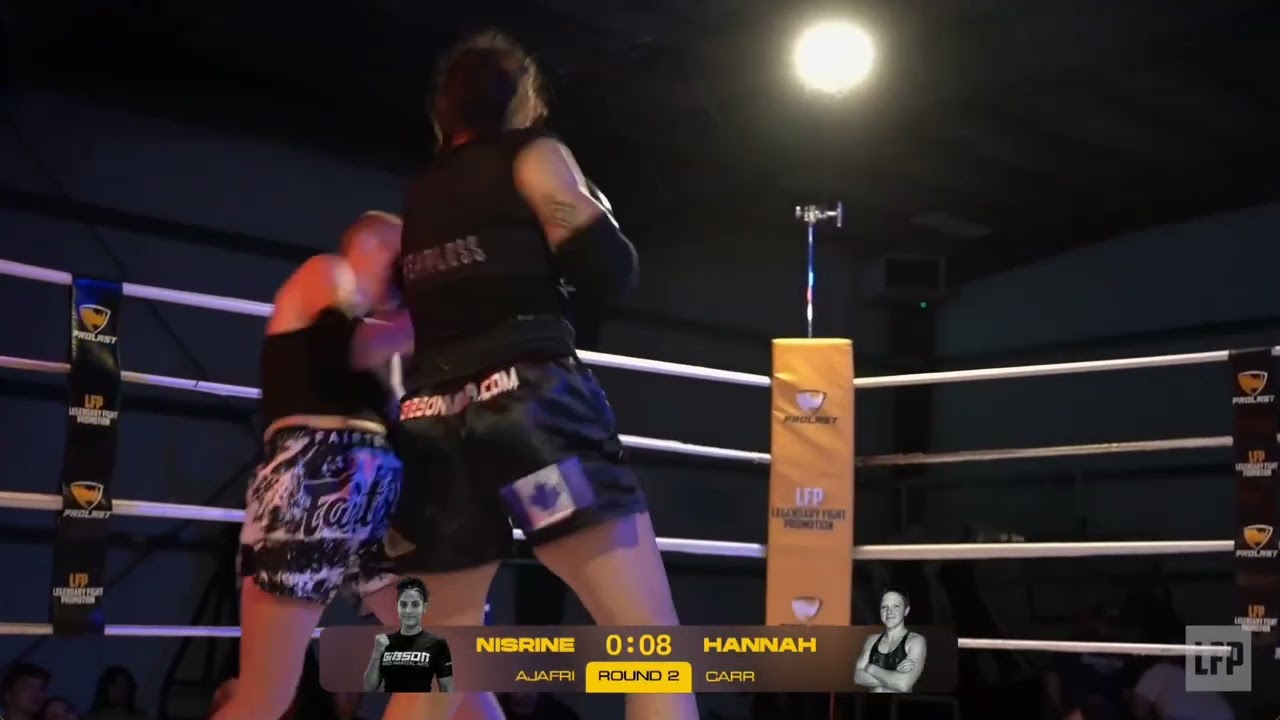 Nisrine Ajafri vs Hannah Carr