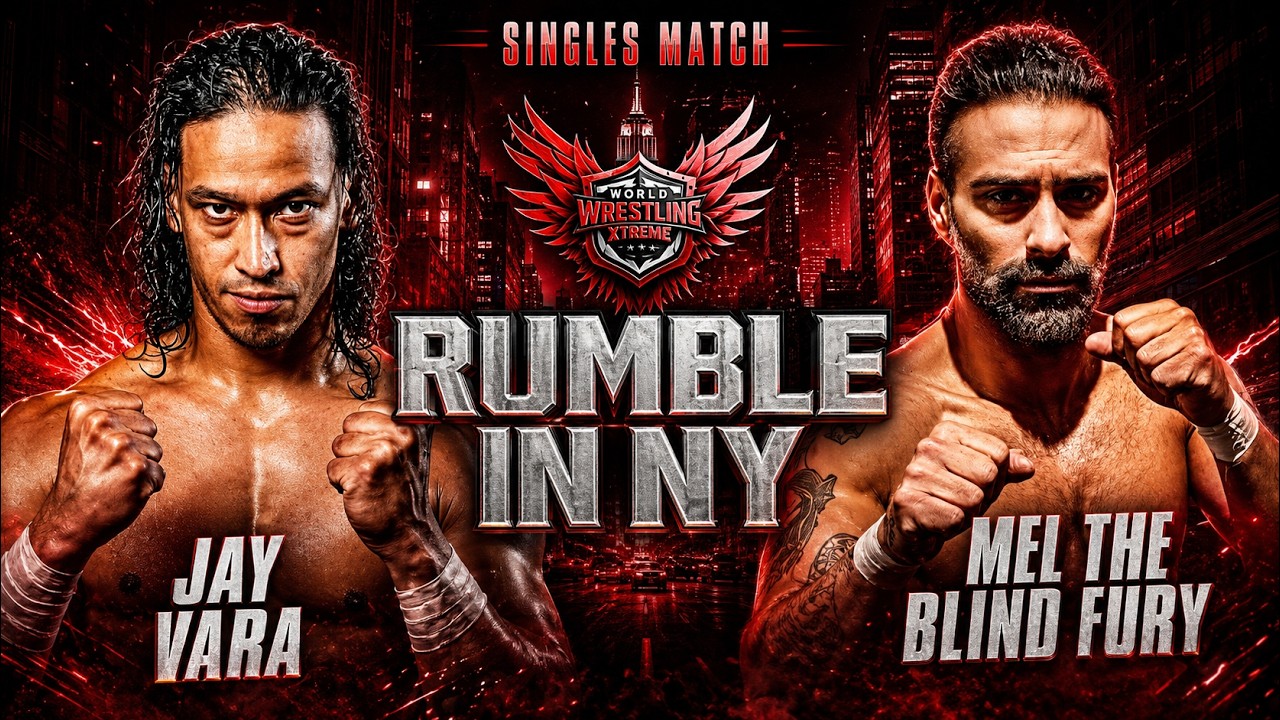 RUMBLE IN NY 🔥 | Jay Vara vs Mel Fury background