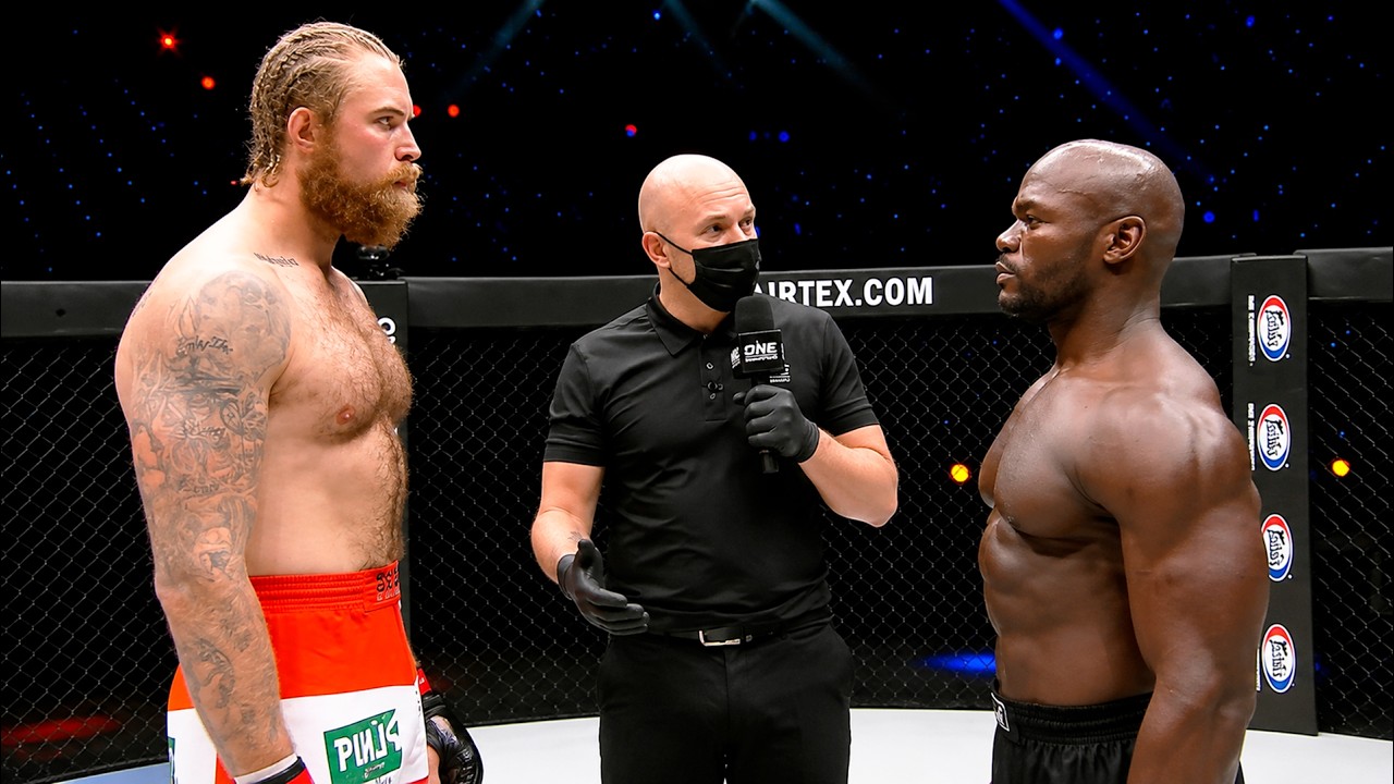 Thomas Narmo (Norway) vs Alain Ngalani (Cameroon) | MMA Fight, HD background