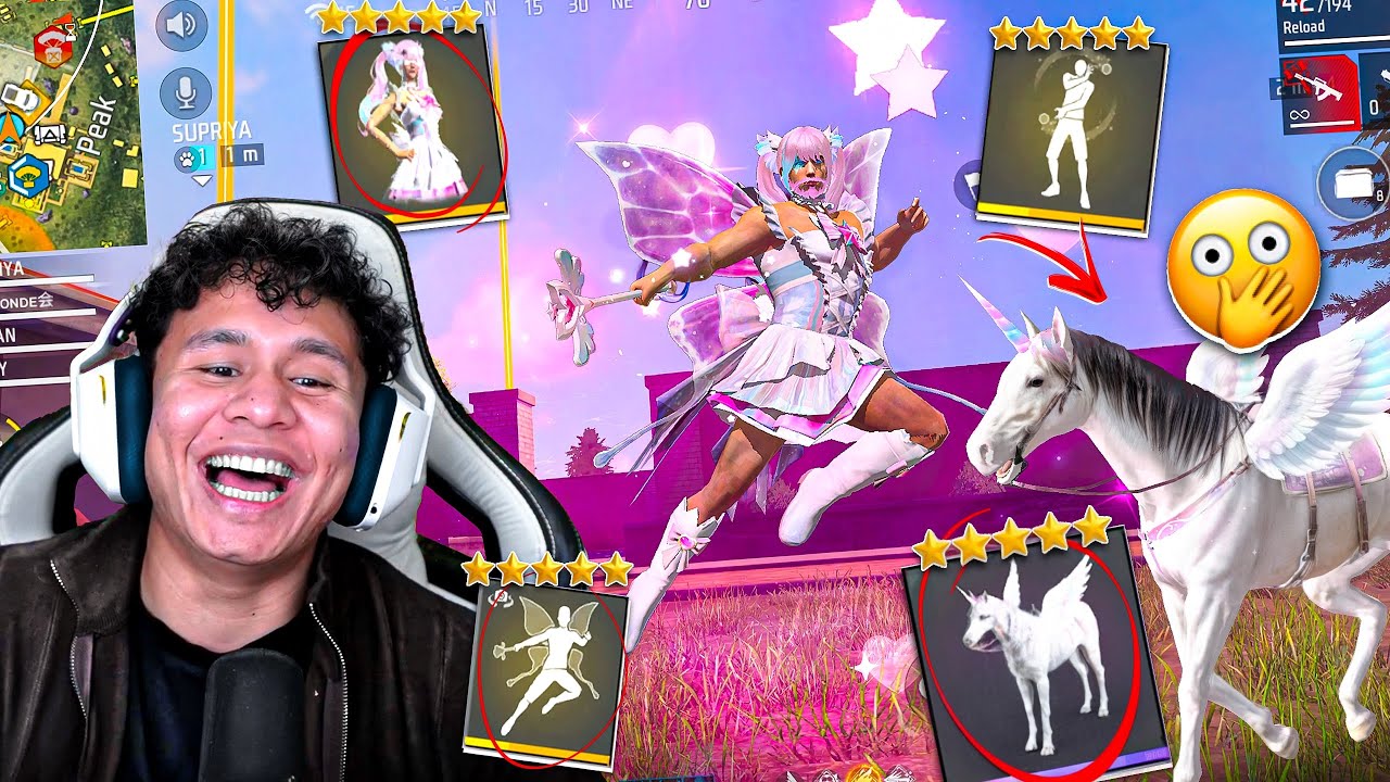 I Became Girl Gamer in Free Fire π New Horse Skin - Tonde Gamer
