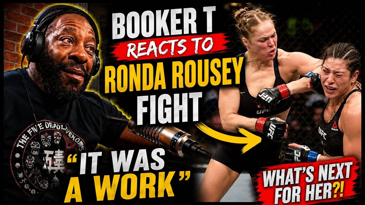 Booker T Gives Honest Reaction To Ronda Rousey Fight background