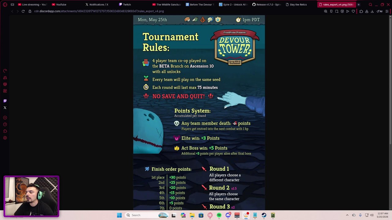 Slay The Spire 2 Practice for Frost Prime Tournament with Multibradx, J4ckie & The Ham