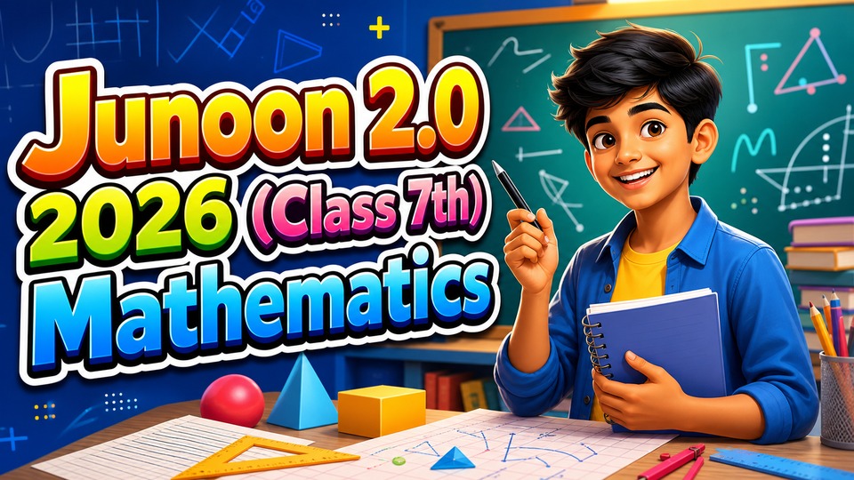 Junoon 2.0 2026 (Class 7th) Mathematics background