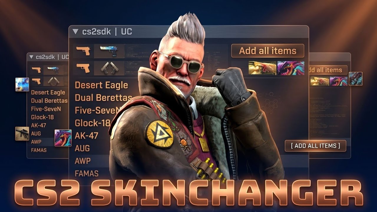 WORKING CS2 Skin Changer | All Weapon Skins + Stickers + Float Editor | Client-Side ✅