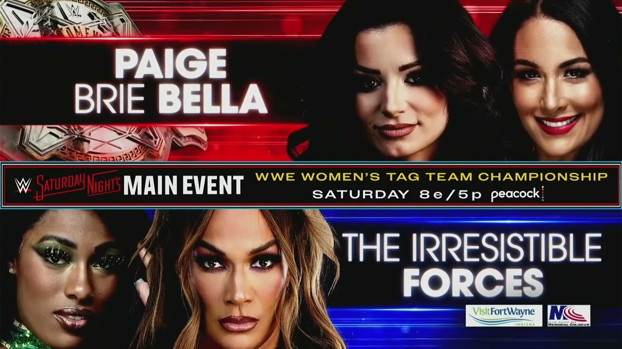 Updated Saturday Night’s Main Event Card Revealed | RAW May 18, 2026 background