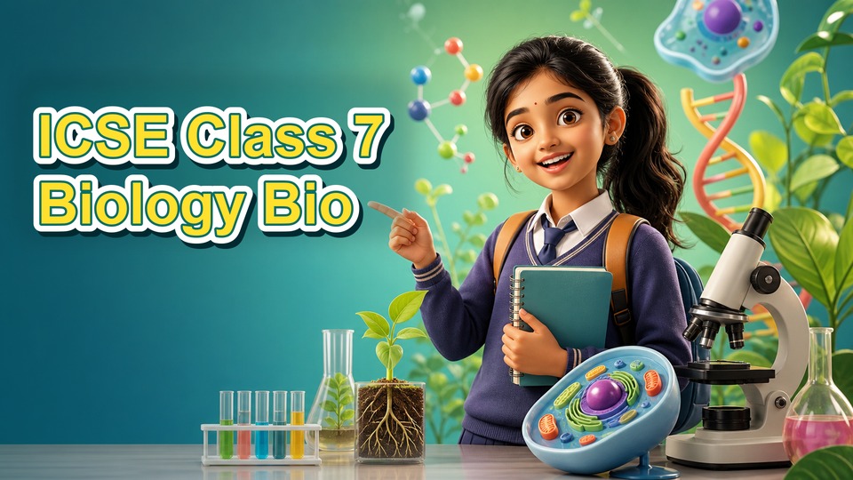 ICSE Class 7 Biology Bio background