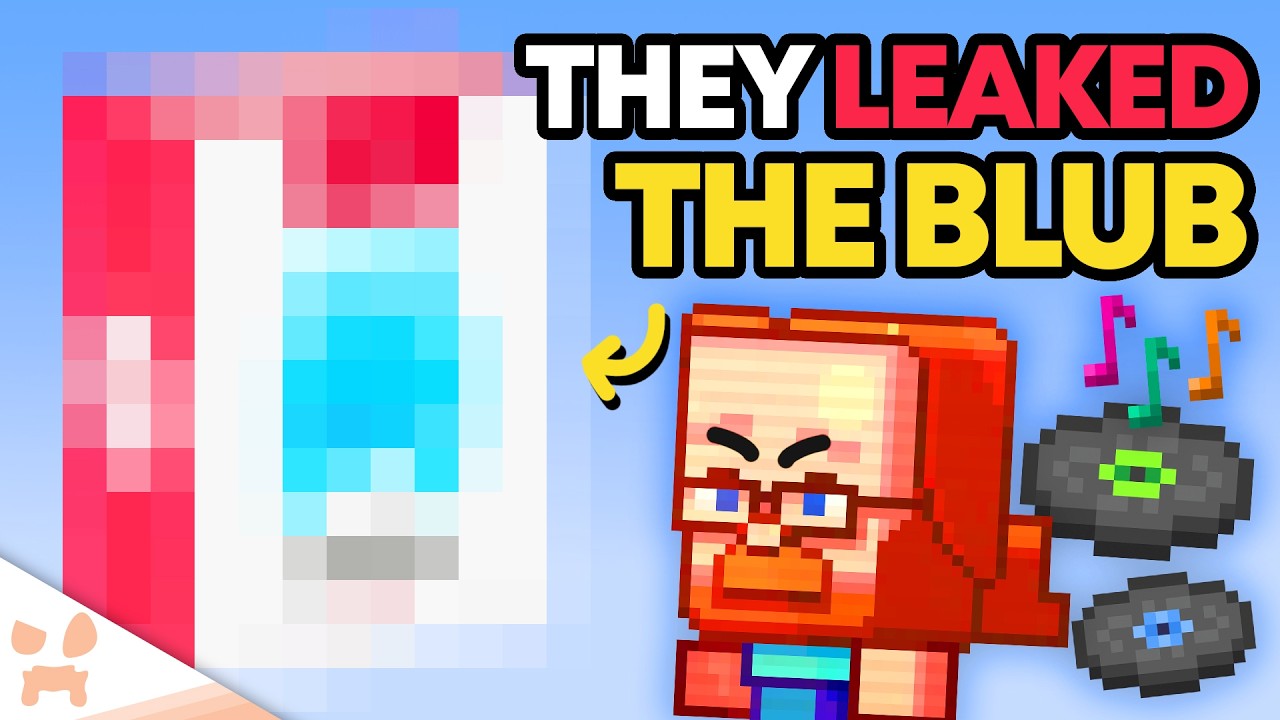 THE BLUB ACTUALLY JUST LEAKED IN FULL + MINECRAFT BROKE ALL THE C418 MUSIC...