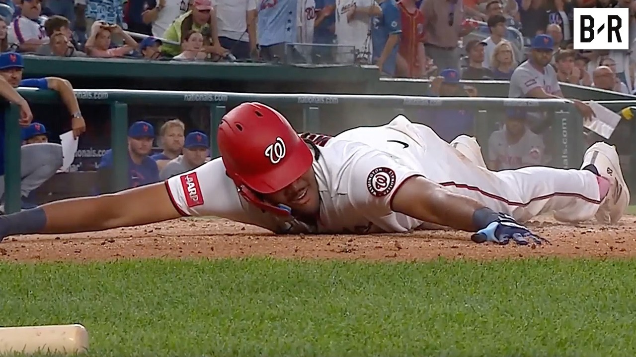 James Wood Hits Inside-the-Park GRAND SLAM vs. Mets