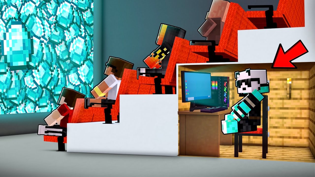 I Made a Hidden Room Inside the Cinema in Minecraft!