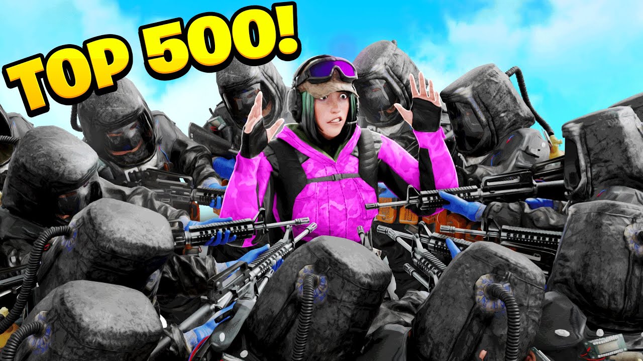 Top 500 BEST Rainbow Six Siege Moments of all time! (MARATHON) background