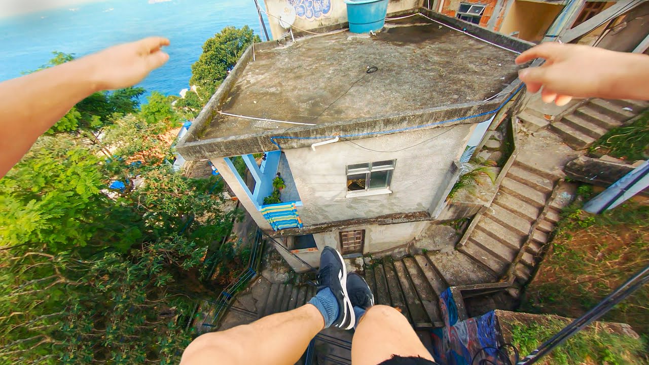 Rio de Janeiro Rooftop Parkour POV 🇧🇷 background