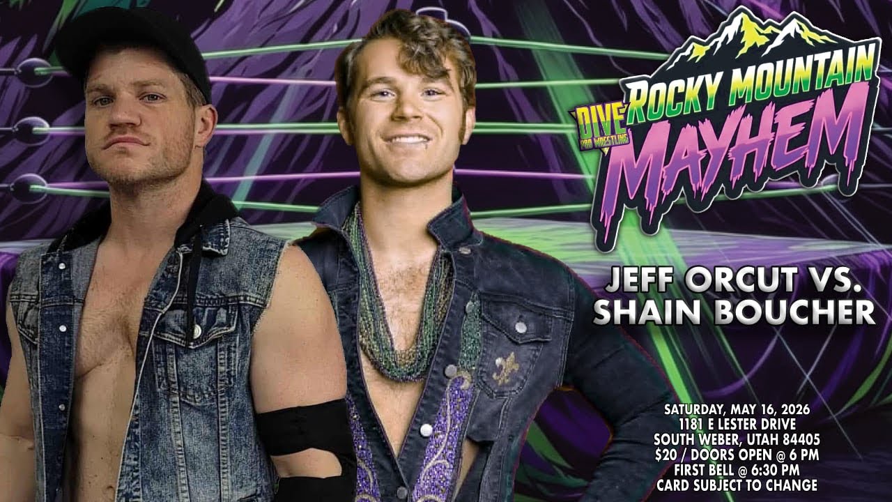 Dive Wrestling: Rocky Mountain Mayhem Jeff Orcut vs Shain Boucher