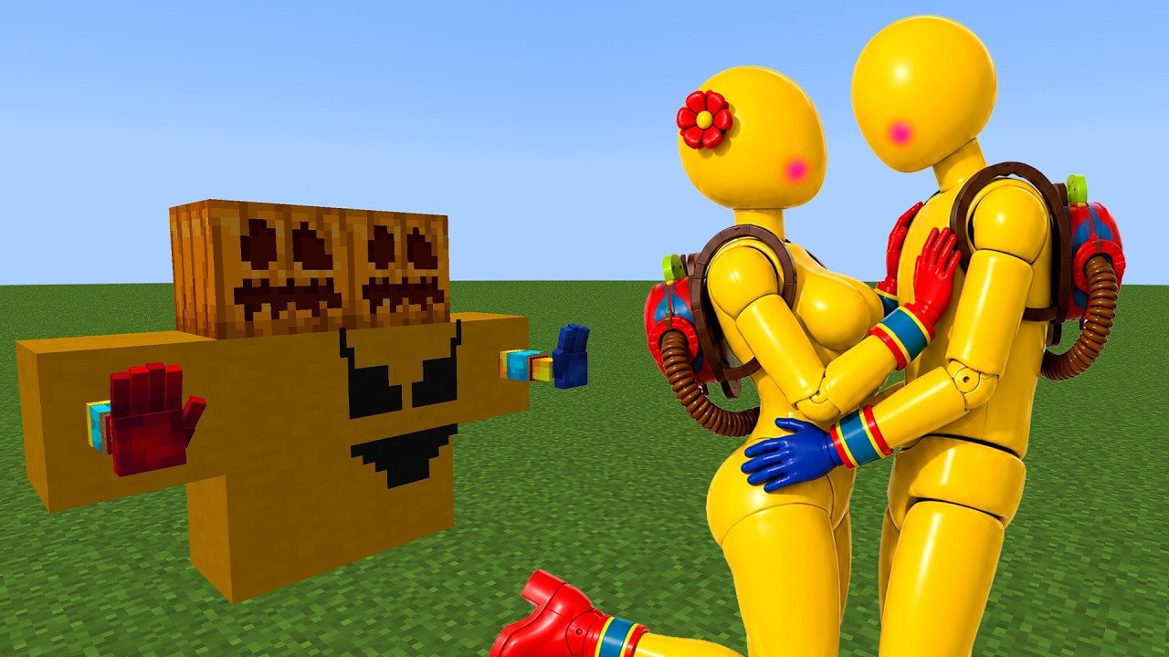 Poppy Playtime PLAYER GIRL X PLAYER ๐ Addon in Minecraft PE