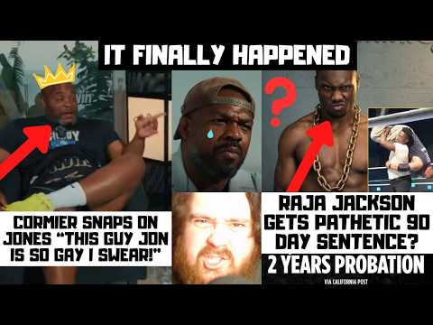 Daniel Cormier FINALLY Calls Jon Jones GAY? Raja Jackson Sentenced? Covington Retires? My Reaction