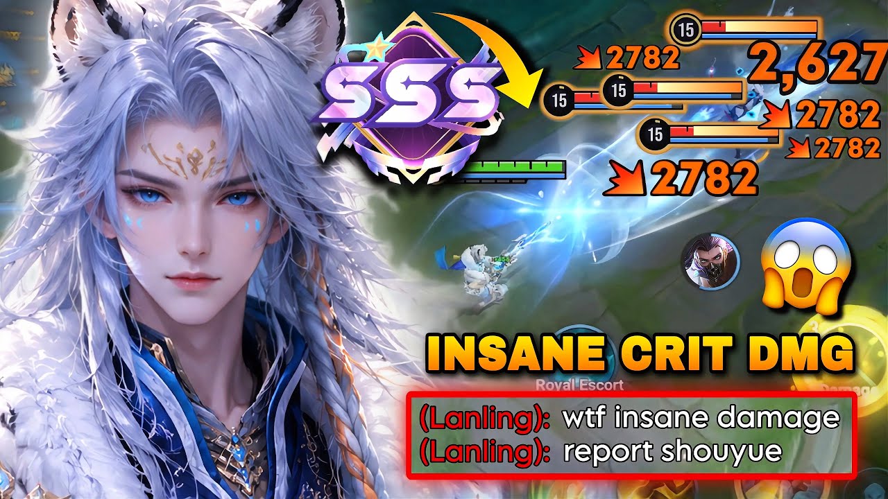 TOP 1 SHOUYUE ACCURATE SNIPING & INSANE CRIT DAMAGE DOMINATES IN FARM! | HONOR OF KINGS