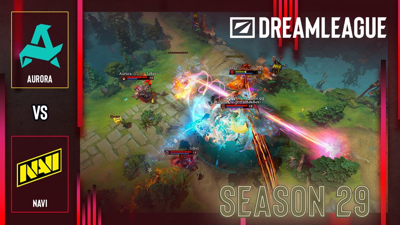 PLAYOFFS! NAVI vs AURORA - HIGHLIGHTS - DreamLeague S29