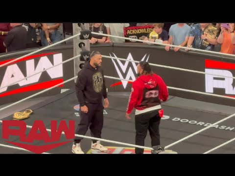 Roman Reigns The Usos and Jacob Fatu FULL SEGMENT - WWE RAW 5/18/2026