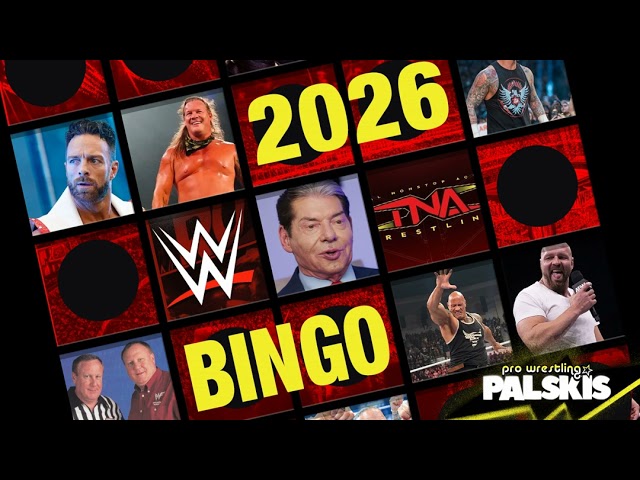 2026 Wrestling Bingo Cards