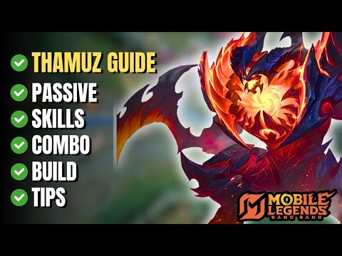 Thamuz Rework Tutorial | Passive, Skills, Deadly Combos, Builds & Pro Tips in Mobile Legends background