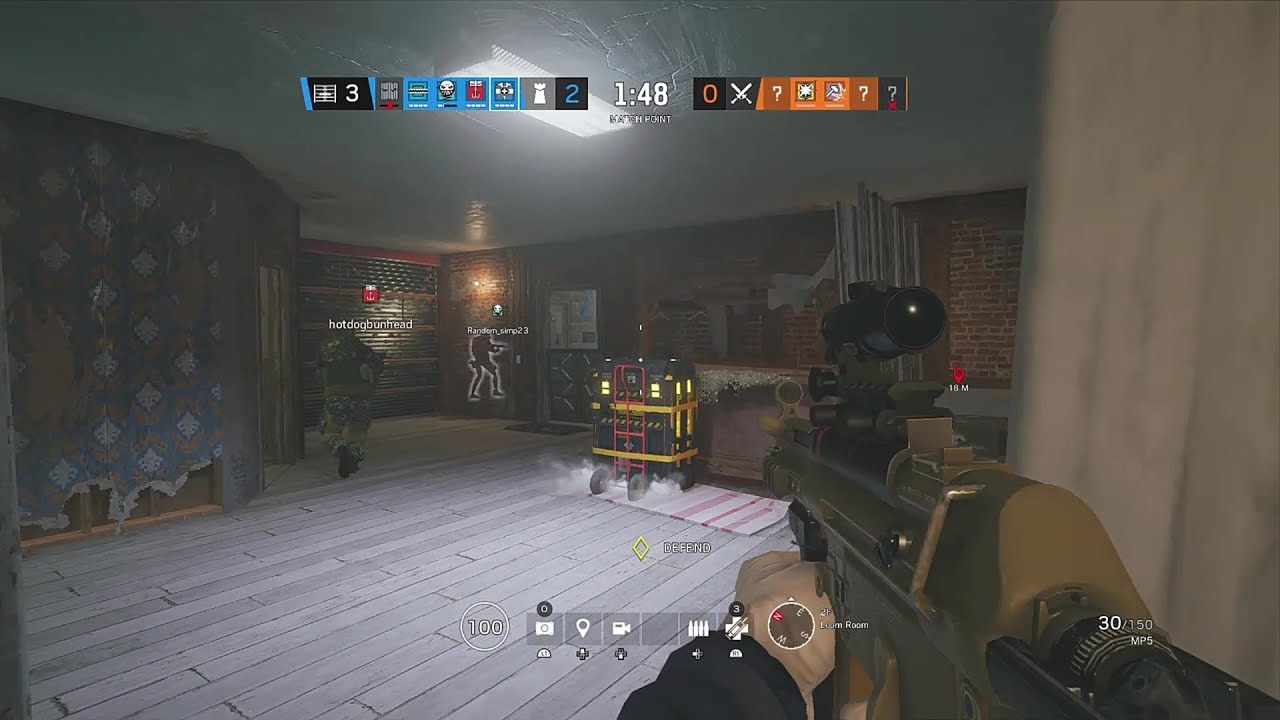 Rainbow Six Siege: Quick Match Gameplay (No Commentary)
