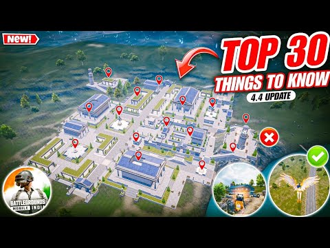 Everything About BGMI 4.4 UpdatešTop 30 Things/Tips You MUST Know | Heroās Crown GUIDE.