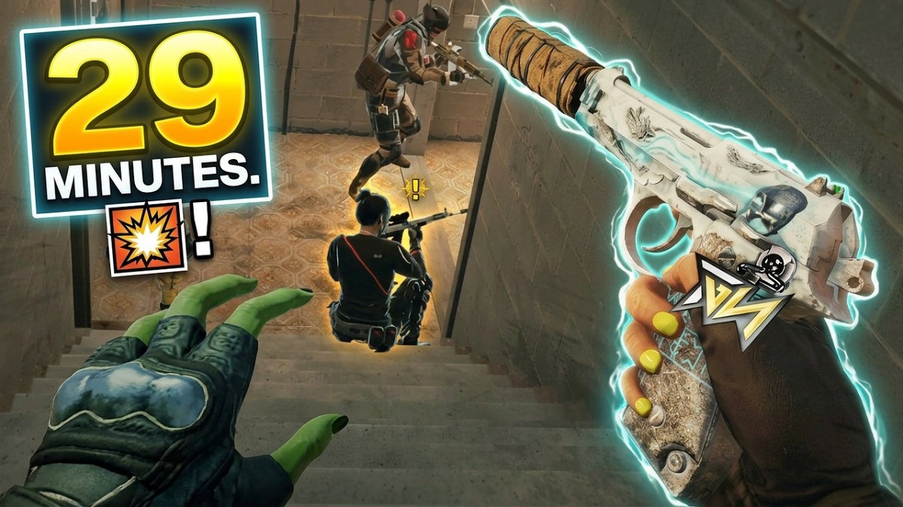 29 MINUTES OF INSANE SIEGE PLAYS background