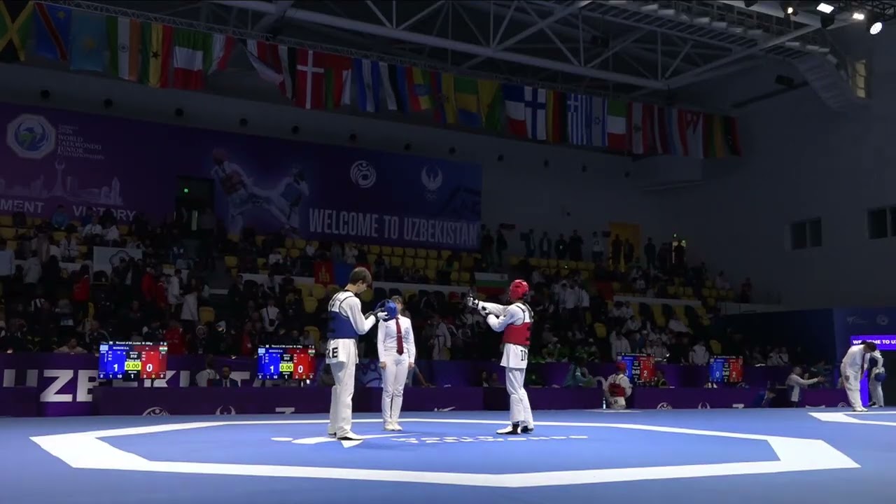 312 Round of 64 M 68kg GRE MARKOS G A IND K PGM