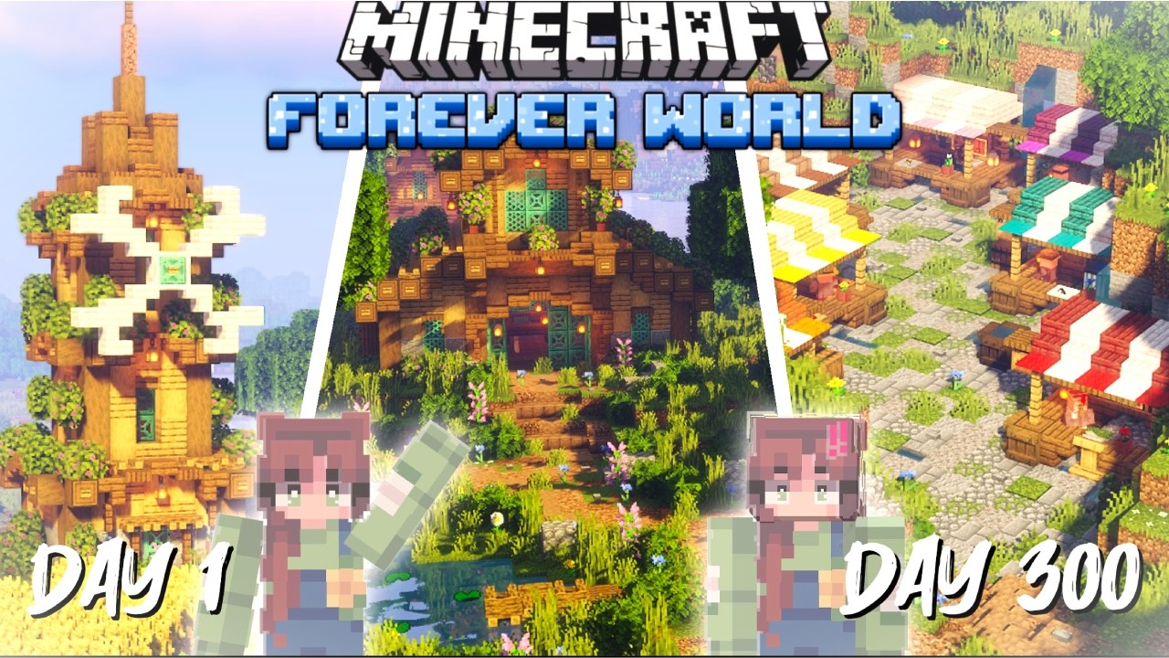 My Cozy Forever World Journey: Day 1 to Day 300 FULL MOVIE!