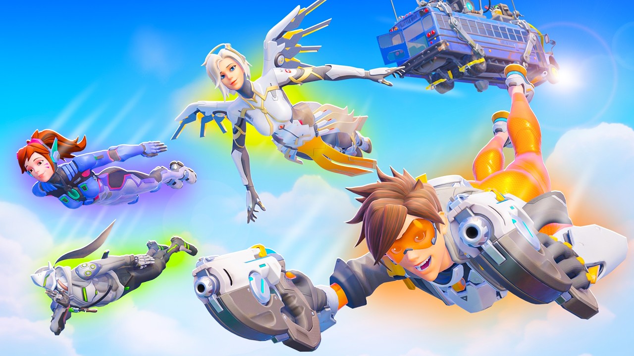 Fortnite but it's Overwatch...