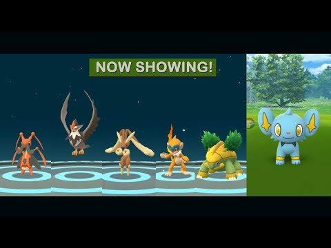 Highlights Gen 4 New Evolution and Raids in Pokemon Go! background