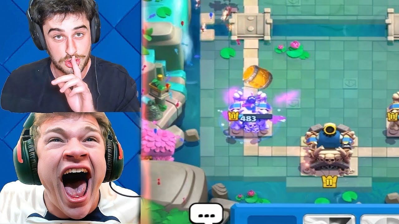 Jynxzi Vs Ken (1v1 Clash Royale) background