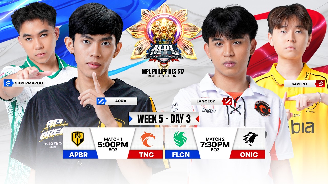 ๐ด LIVE | MPL PH S17 | ENGLISH - Week 5 Day 3