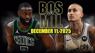 Boston Celtics vs Milwaukee Bucks Full Game Highlights – December 11, 2025 | NBA Season