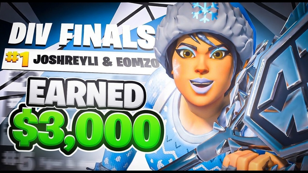 2ND PLACE FNCS DIVISION 1 FINALS🏆 ($3,000) w/ @Eomzo | Joshreyli