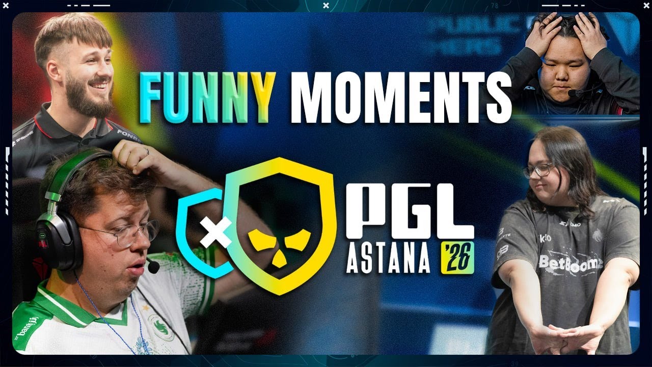 Funny Moments of PGL Astana 2026 | CS2