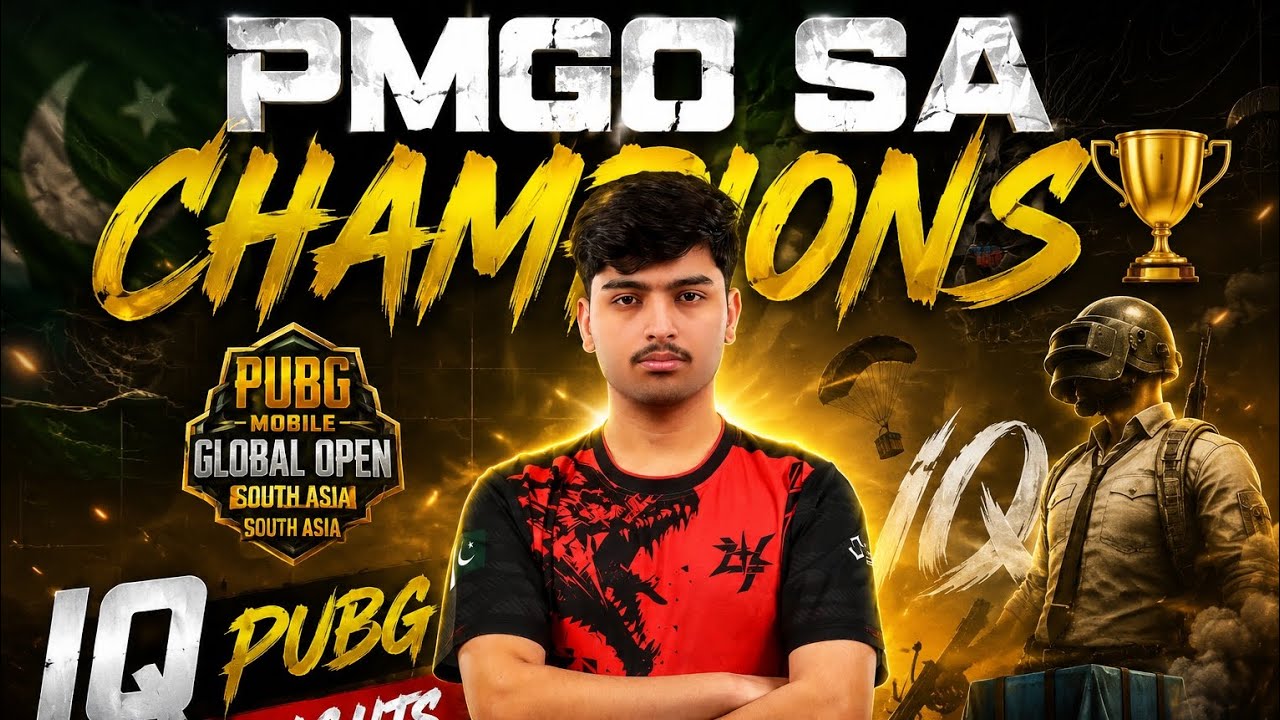 PMGO SA Champions ๐ IQ Pubg Highlights Full Aggressive Matches Clips