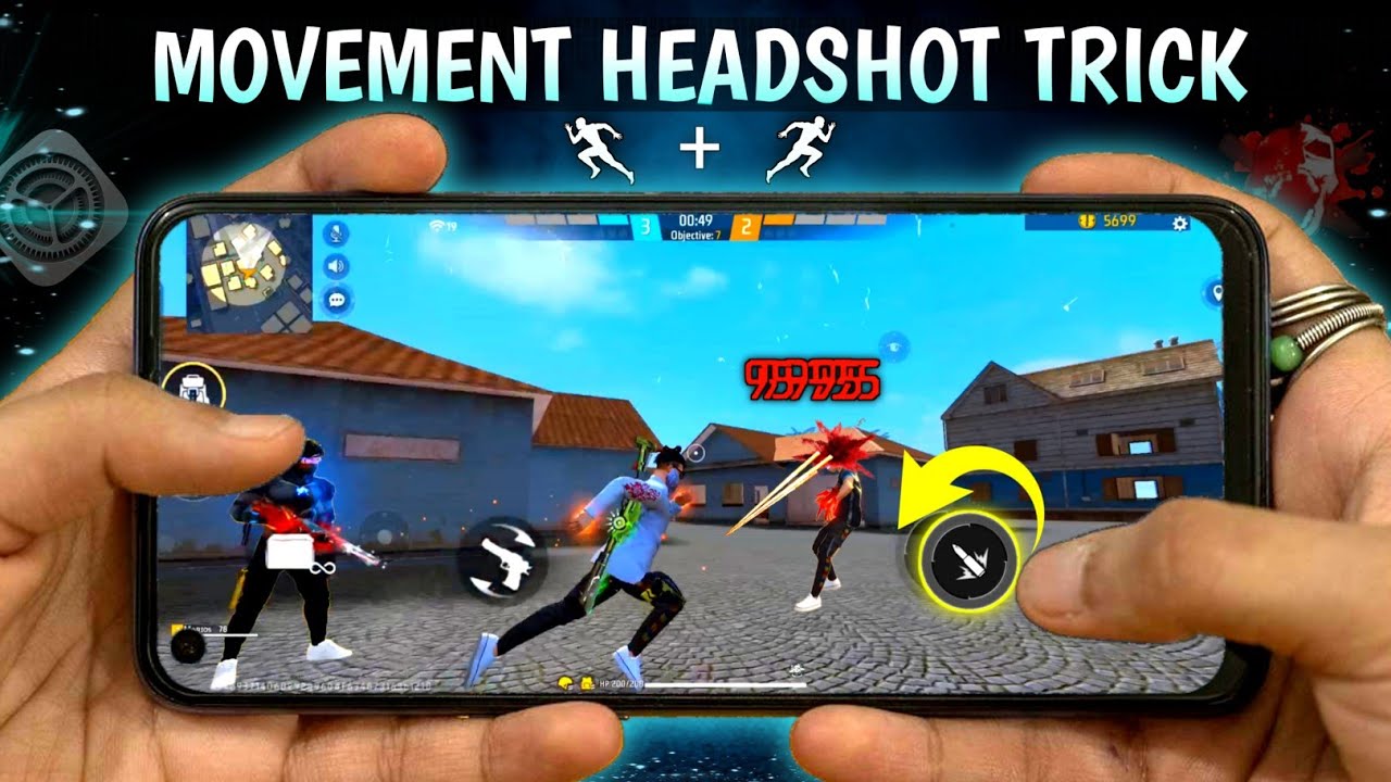 Top 5 Movement Speed Trick π | Movement Speed Trick Free Fire | New Headshot Trick ~