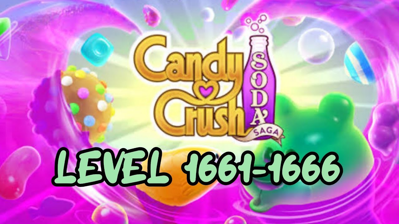 CANDY CRUSH SODA SAGA | LEVEL 1661-1666 | ZEPH & TYLER CHANNEL