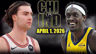 Chicago Bulls vs Indiana Pacers Full Game Highlights – April 1, 2026 | NBA Season