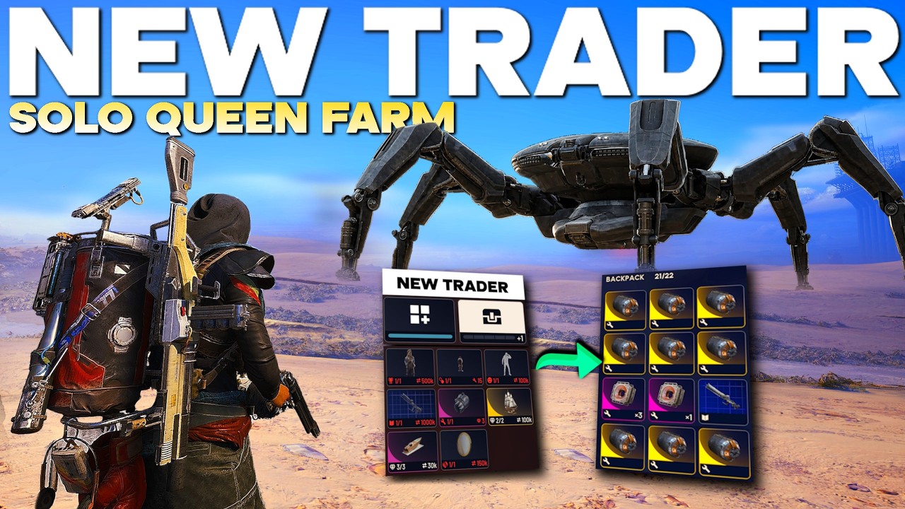 ARC RAIDERS - UPGRADE NEW TRADER FAST & EASY with Cheap Solo Queen Loadout - Indepth Guide