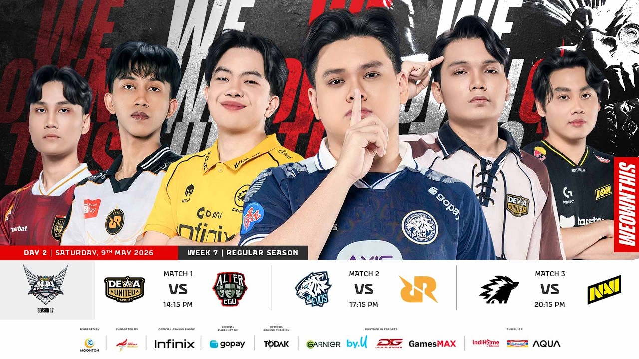 π΄ LIVE | MPL ID S17 | Regular Season Day 2 Week 7 | English